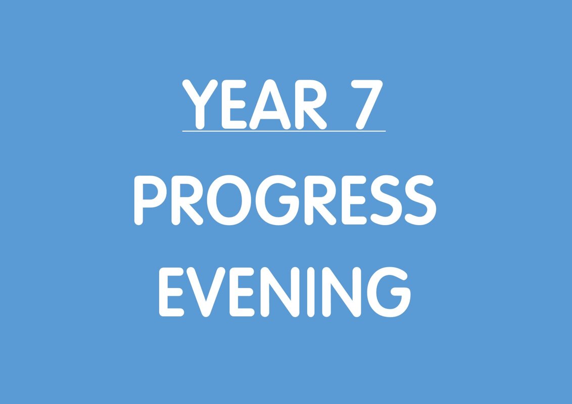 Image of Year 7 Progress Evening