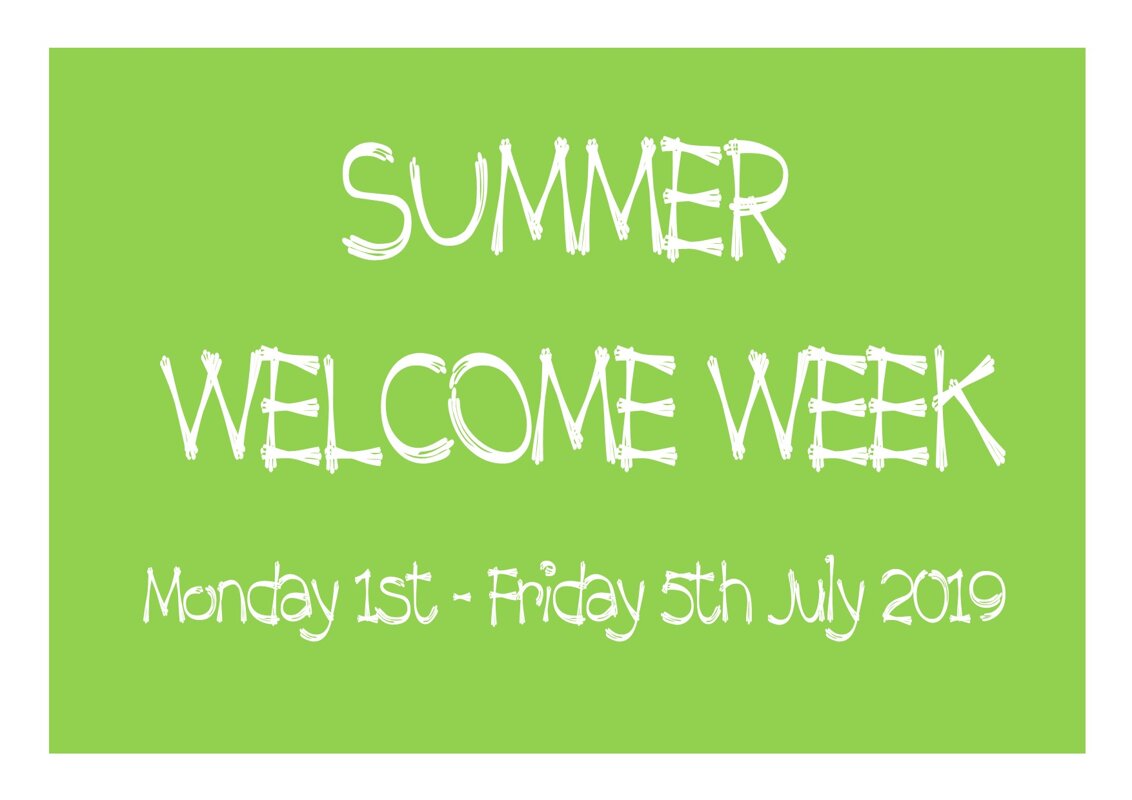 Image of Summer Welcome Week