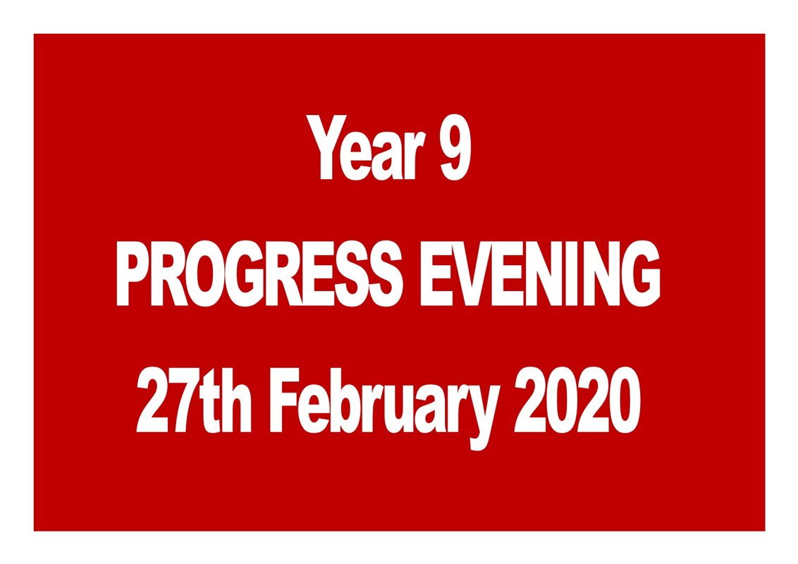 Image of Year 9 Progress Evening