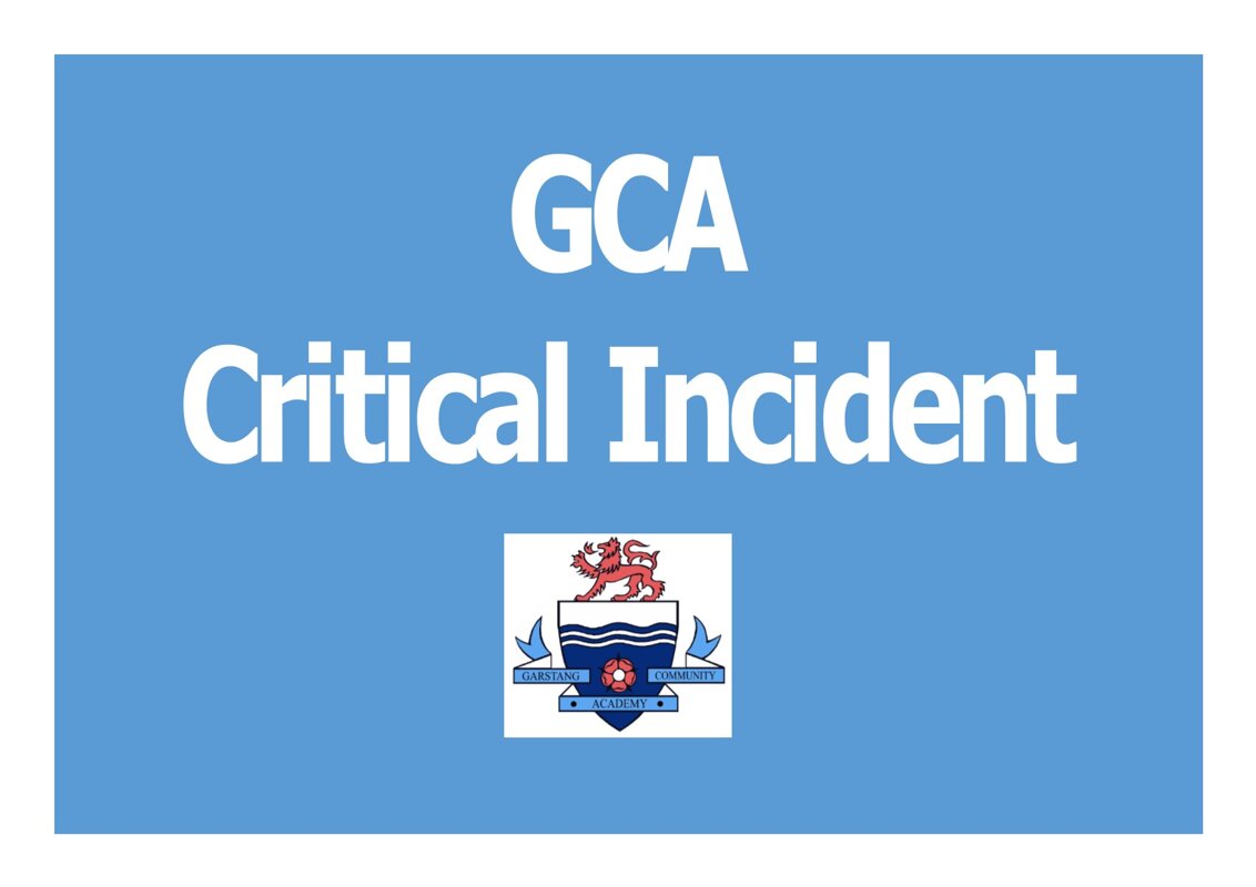Image of GCA Critical Incident