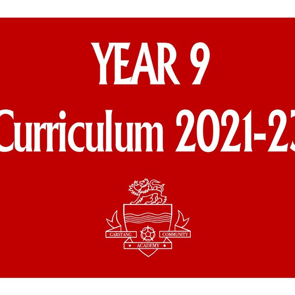 Image of Year 9 Curriculum Booklet